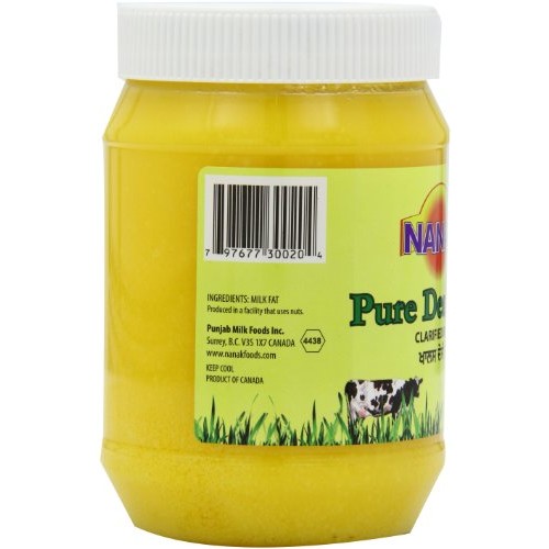 Nanak Pure Desi Ghee, Clarified Butter, 28-Ounce Jar