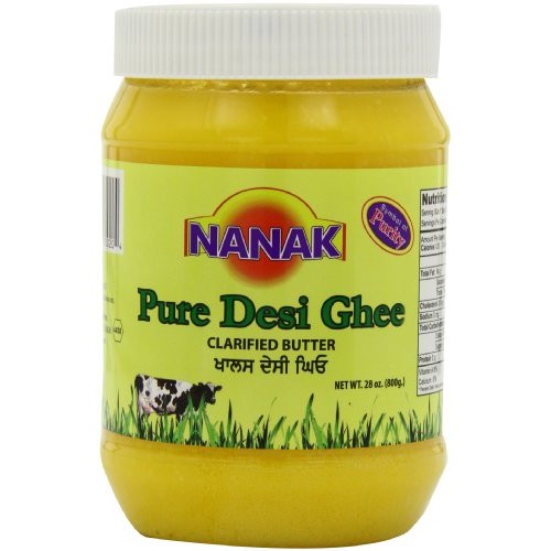Nanak Pure Desi Ghee, Clarified Butter, 28-Ounce Jar