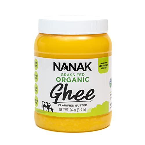 Nanak Organic Grass-Fed Ghee Clarified Butter - Premium Quality