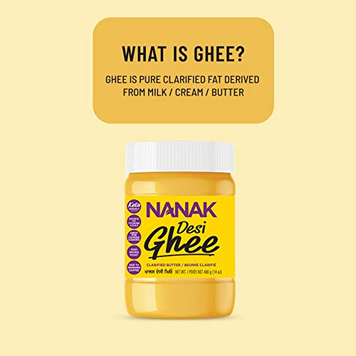Pure Desi Ghee Nanak Natural No Msg 14 Fl Oz