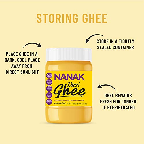 Pure Desi Ghee Nanak Natural No Msg 14 Fl Oz