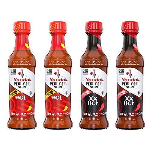 Nandos Peri Peri Spicy Hot Sauce Variety Pack - Extra Extra And
