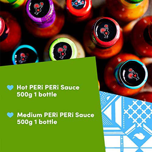 Nandos Peri-Peri Spicy Variety Pack - Flavorful Medium And Hot