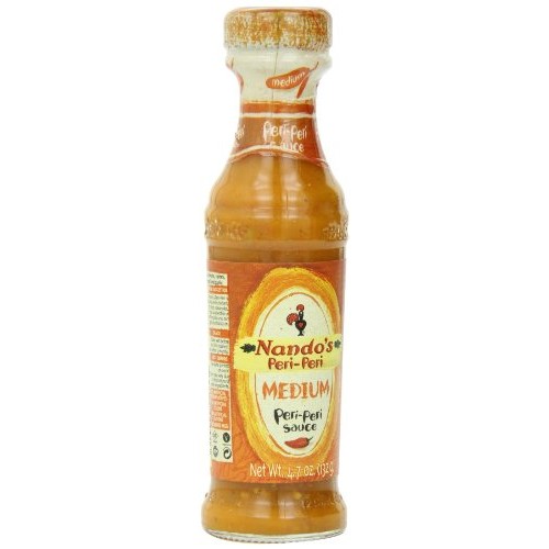 Nandos Medium Peri Peri Sauce, 4.7 Ounce Pack Of 4