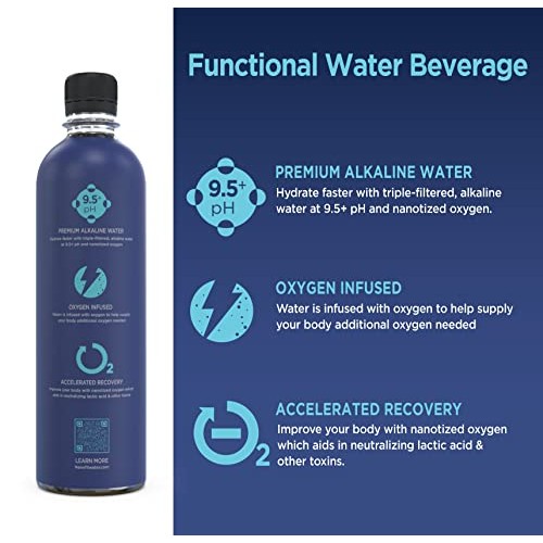 Nano Fit All Natural Nanotized Oxygen Water, 12 X 16.9 oz Bottle...