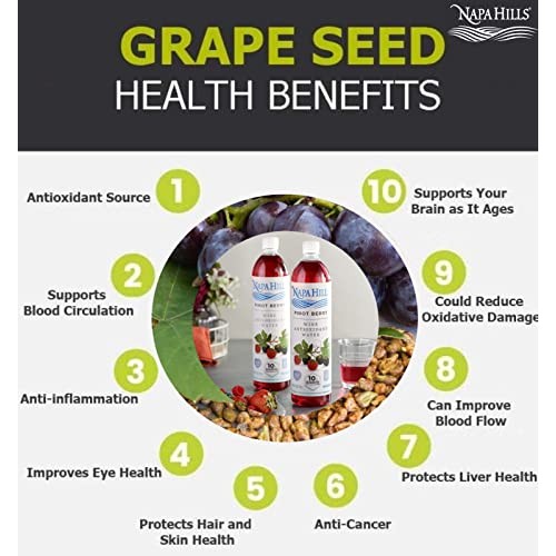 Napa Hills Wine Antioxidant Water - Berry Flavored Wine Water, N