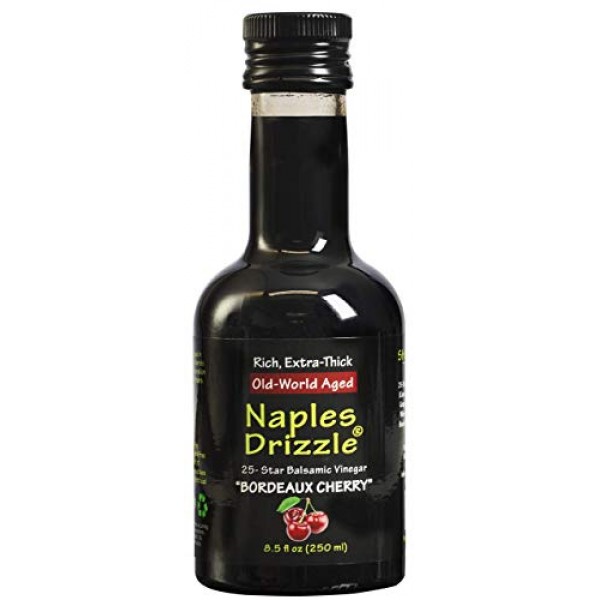 Naples Drizzle Barrel-Aged Balsamic Vinegar of Modena -- Rich, E...