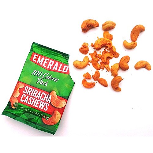 Emerald Cashew Almond Nuts 100 Calorie Packs - Variety Sampler P...