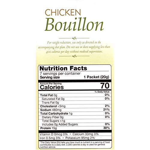 Healthsmart High Protein Chicken Bouillon Soup, 15G Protein, Low