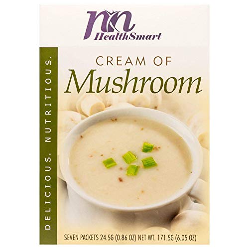 Healthsmart High Protein Cream Of Mushroom Soup, 15G Protein, Lo