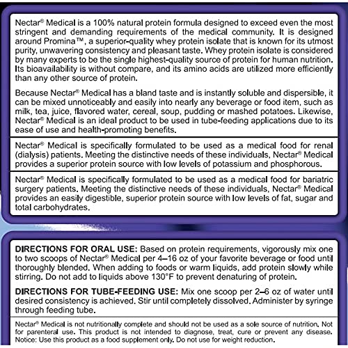 Nashua Nutrition Syntrax - Nectar - Medical Unflavored - 2Lb Jug