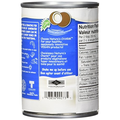 Natcharm Coconut Milk Evaporated, 12.2 Oz