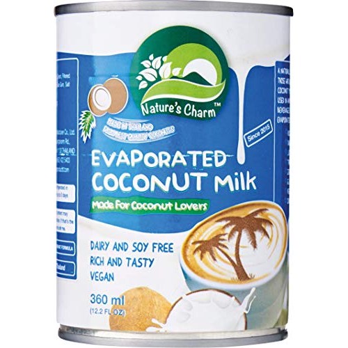 Natcharm Coconut Milk Evaporated, 12.2 Oz