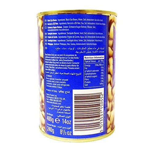 Natco - Black Eye Beans - 400G Pack Of 2