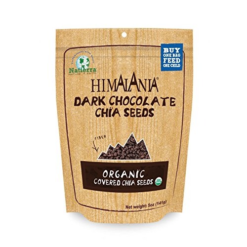 Natierra Himalania Organic Dark Chocolate-Covered Chia Seeds | N
