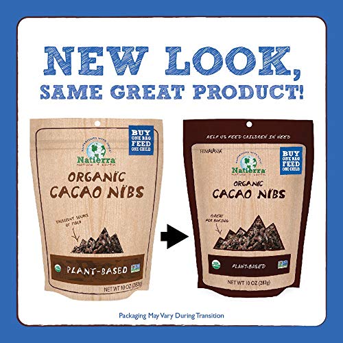 Natierra Himalania Organic Cacao Nibs Pouch | Non-Gmo &Amp; Vegan |