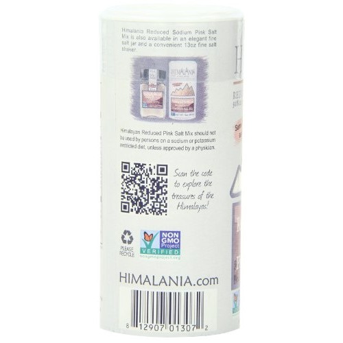 Natierra Himalania Reduced Sodium Himalayan Fine Pink Salt Mix S