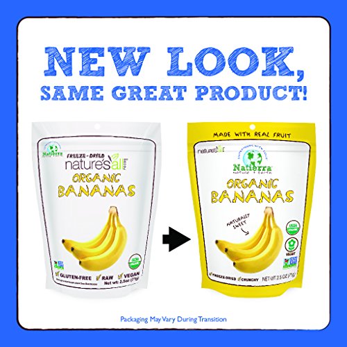 Natierra Natures All Foods Organic Freeze-Dried Bananas And Str