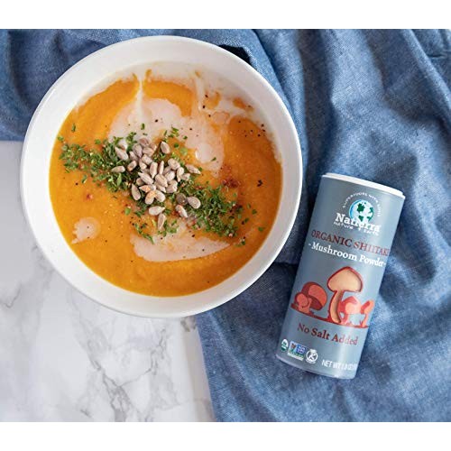 Natierra Organic Shiitake Mushroom Powder - No Salt Added Season...