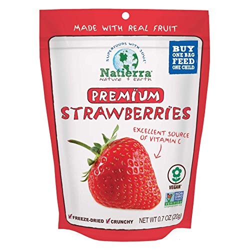 Natierra Premium Freeze-Dried Strawberries | Non-Gmo &Amp; Vegan | 0