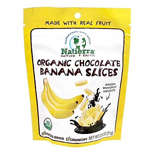 Organic Freeze Dried Chocolate Bananas