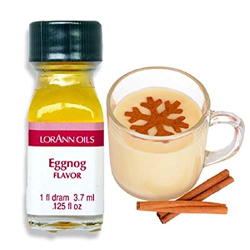 Eggnog Flavor - 2 Dram Pack - Lorann Oils - Includes A Recipe Ca