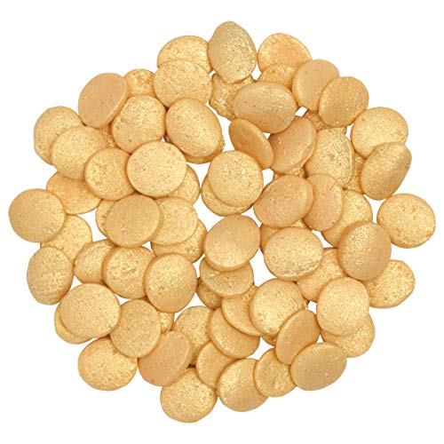Metallic Gold Confetti Edible Cupcake &Amp; Cake Sprinkles - 2.6 Oz