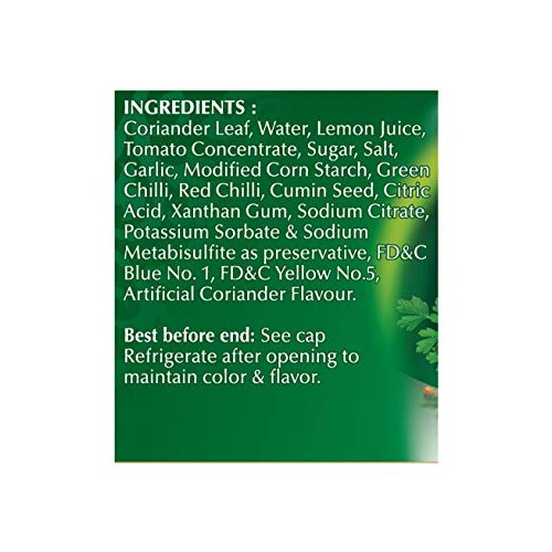 National Foods Coriander Chutney 11.82 Oz 335G | Traditional &Amp;