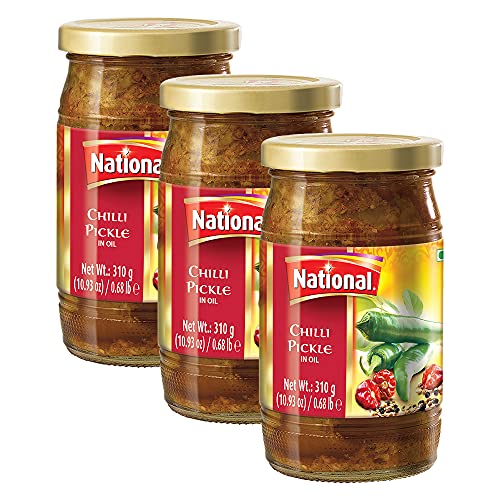 National Foods Chilli Pickle 10.93 Oz 310G Spicy Traditional S
