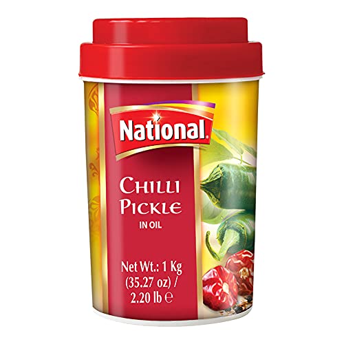 National Foods Chilli Pickle 35.27 Oz 1000G | Spicy Traditiona