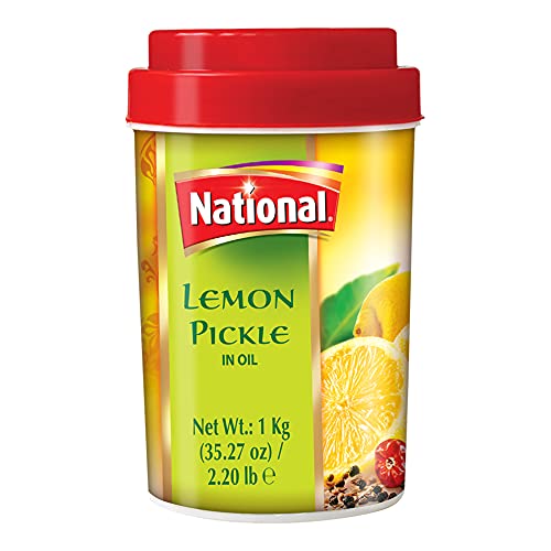 National Foods Lemon Pickle 35.27 Oz 1000G Sour &Amp; Spicy Tradit