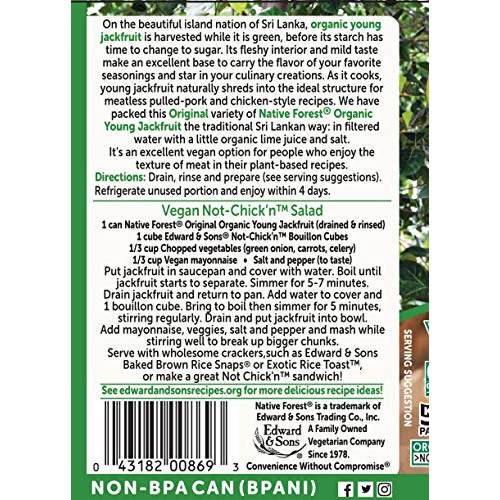 Native Forest Organic Sliced Water Chestnuts, 8 Ounce Cans Pack