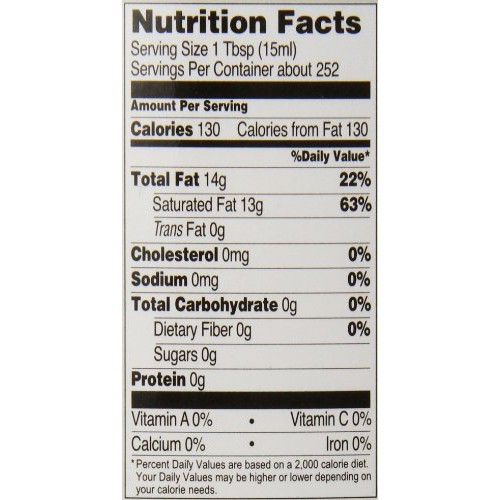 Native Forest 100% Organic Virgin Coconut Oil, 128 Ounce Tub