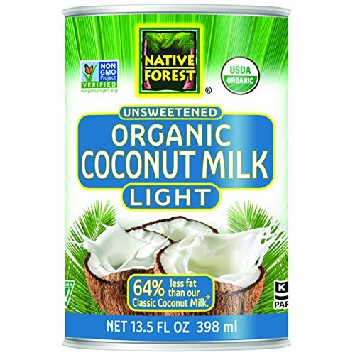 Native Forest Organic Light Coconut Milk Reduced Fat, 13.5 Ounce