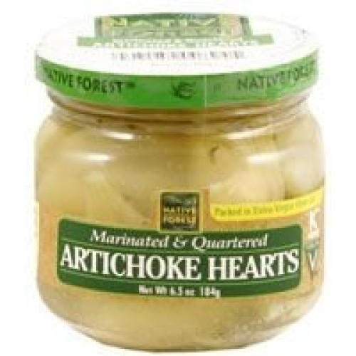 Native Forest Marinated Artichoke Hearts, 6.5 Ounce - 6 Per Case.