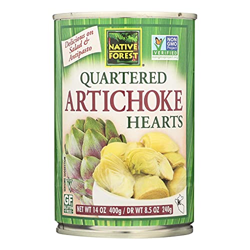 Native Forest Artichoke Hearts, Quartered, 14-Ounce Cans Pack O