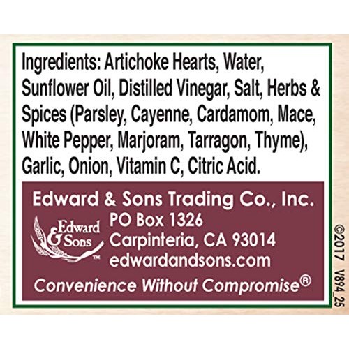 Native Forest Artichoke Hearts Marinated, 6 Ounce Jar Pack Of 6