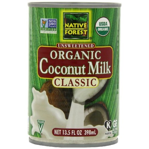 Native Forest Coconut Milk, Organic Unsweetened, 13.5-Ounce Pac