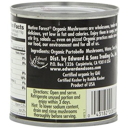 Native Forest Mushroom Prtbello Slcd