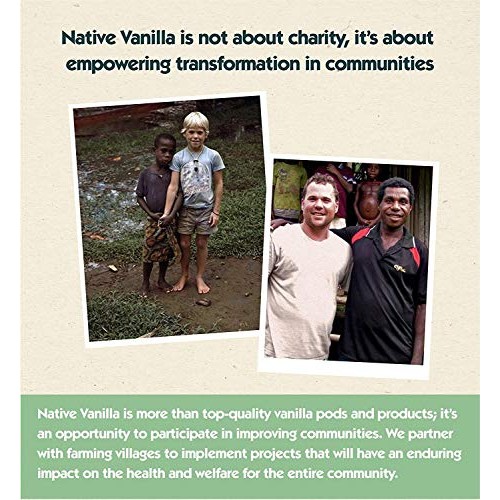 Native Vanilla - All Natural Pure Vanilla Bean Paste 4 Oz - No