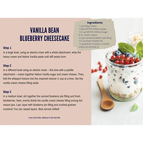 Native Vanilla - All Natural Pure Vanilla Bean Paste 4 Oz - No