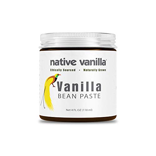 Native Vanilla - All Natural Pure Vanilla Bean Paste 4 Oz - No
