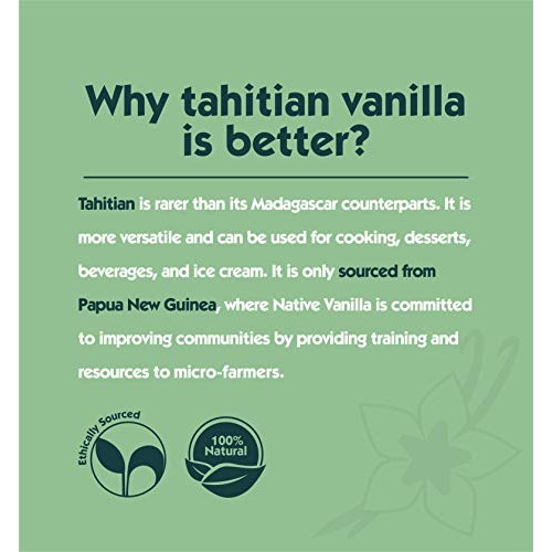 Native Vanilla Grade A Tahitian Vanilla Beans – Premium Gourmet