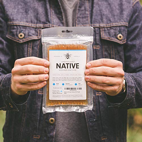 Native Honey Sticks, Pure And Uncut Honey Straws Made In The Usa