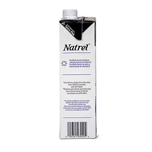 Natrel | 2% Milk | 32 Ounce | Pack Of 12 | Shelf Stable Milk | G