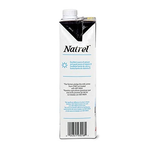 Natrel | Skim Milk | 32 Ounce | Pack Of 12 | Shelf Stable Milk |