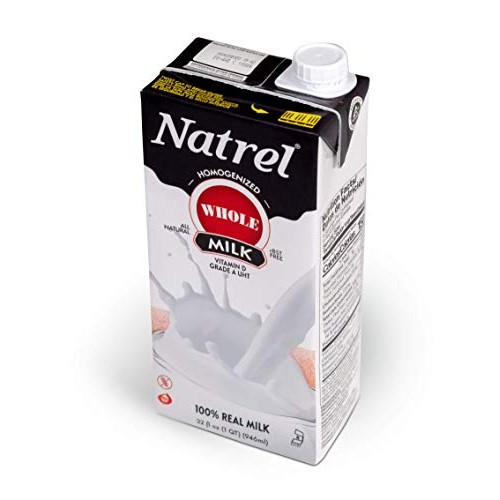 Natrel Whole Milk, 32 Ounce Pack Of 6