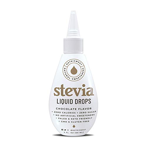 Natrisweet Chocolate Stevia Liquid Drops 2 Fl Oz / 60 Millilite