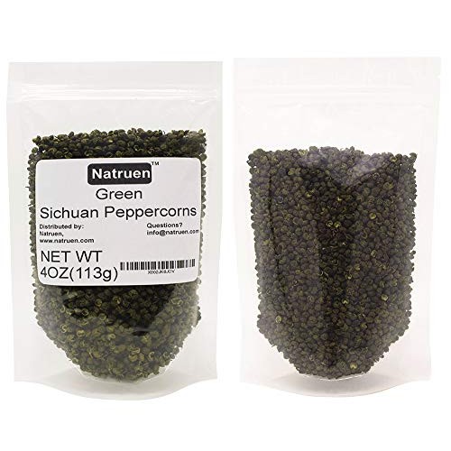 Natruen Szechuan Red+Green Peppercorn Whole 4Oz Each, Red And Gr