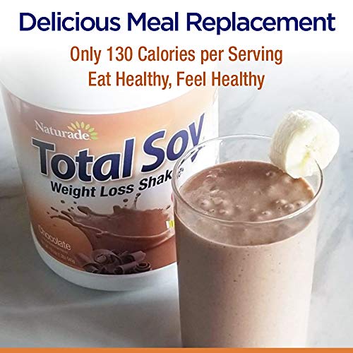 Naturade Total Soy Meal Replacement Supplement, Chocolate, 19.1